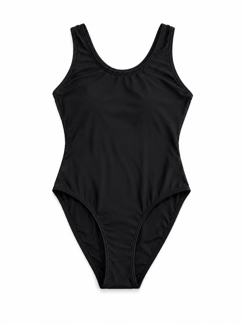 Black One-Piece Swimsuit